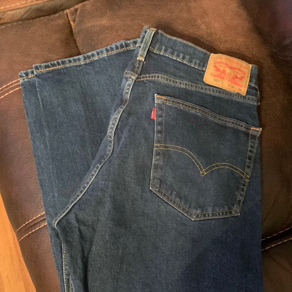 505 levi jeans 36X34